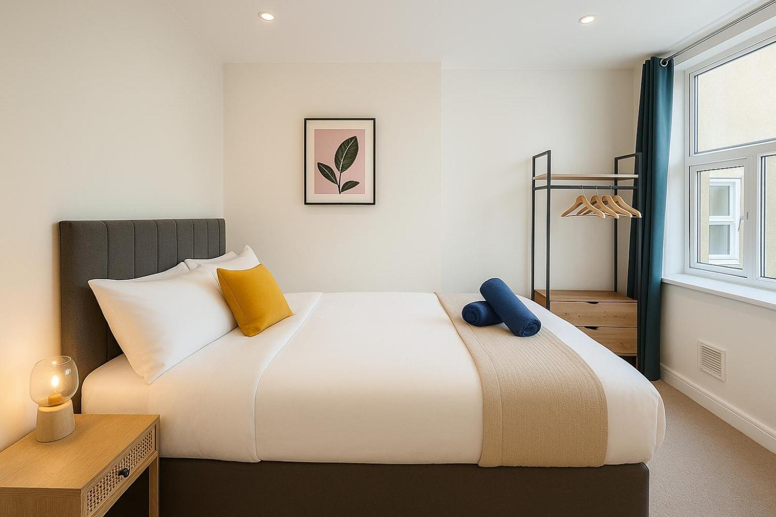 Stylish Modern Apartment For Up To 4 Nr Citycentre Cardiff Buitenkant foto