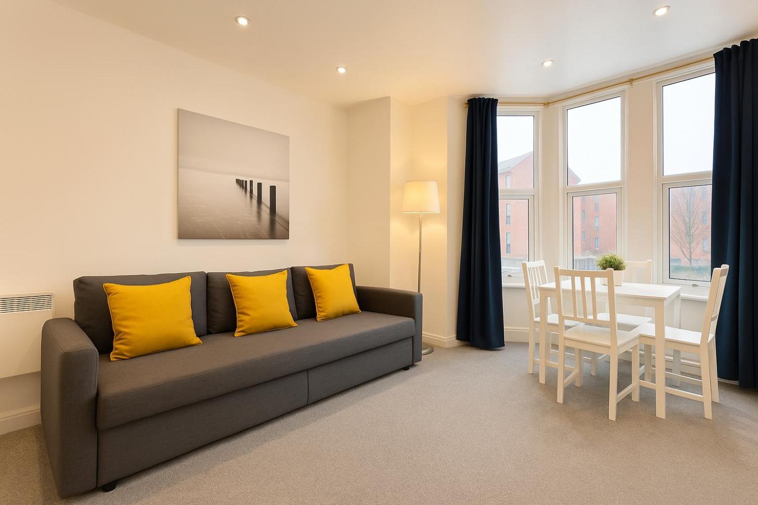 Stylish Modern Apartment For Up To 4 Nr Citycentre Cardiff Buitenkant foto